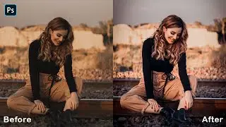 Cinematic Dark Color Grading in Photoshop CC 2022