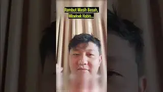 Rambut masih basah, Denny Caknan merekam aktivitasnya di ranjang bersama bojonya