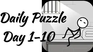 Word Games - Words Story Daily Puzzle Day 1 till 10 Prison Escape Game Android Gameplay