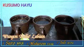 WUNGON BADHE LABUAN   1.SURO  1958   1.MUHAROM 1446   7 JULI 2024
