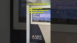 Harga Tiket Kereta Api Bandara Kualanamu Medan Terbaru #tiketprice #kualanamutrain #bandarakualamu