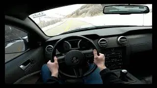 2007 Ford Mustang Shelby GT500 POV Mountain Pass Drive