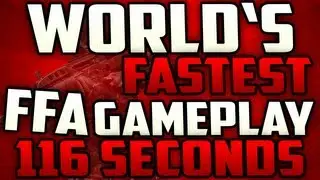 Black Ops 2: Worlds Fastest BO2 FFA - Free For All World Record (Black Ops 2 Multiplayer Gameplay)