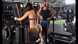 How to build BIG ROUND GLUTES Naturally with Sophie Evans and Jackson Johnson
