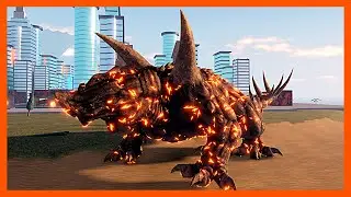 Roblox Kaiju Universe - TYPHORNE SHOWCASE!
