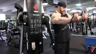 60 секунд с Флексом Льюисом  - РАЗВОДКА В БЛОКЕ НА ГРУДЬ В 3 ФАЗЫ