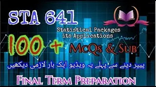 STA630 || Final Term Preparation || McQs || Subjective Files || The Student's Platform