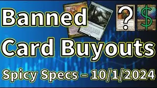Unban Speculation Driving Sales - Spicy Specs 10/01/2024: Wizards of the Coast Takes Over Commander