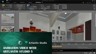 ARTLANTIS ANIMATION VIDEO. MOTION RENDERING TOUR WITH ARTLANTIS 5