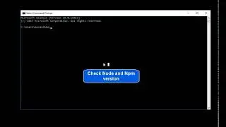 Angular 4 Environment Setup In Windows