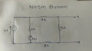 Norton's Theorem -  Explained in telugu