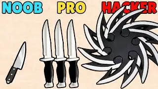 NOOB vs PRO vs HACKER in Meal Rush