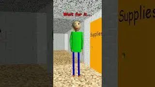Baldi gets sweeped! 