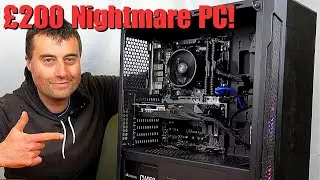 £200 GTX 1060 6GB & Ryzen 5 2600 Nightmare Gaming PC Build
