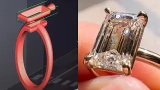 From 3D-Printing to Finished Engagement Ring