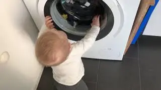 Kindersicherung / Schlüssel Symbol Waschmaschine Siemens Bosch