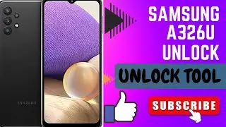 Samsung A326U Unlock with UNLOCK TOOL