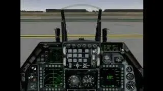 Falcon 4.0 Allied Force - Engine Start Procedure