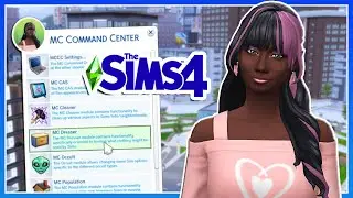How I Use MC Command Center Mod for The Sims 4! 💻