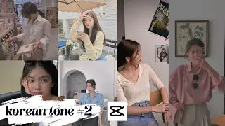 Korean tone #2 (つ≧▽≦)つ capcut filter preset