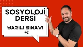 SOSYOLOJİ DERSİ 1.DÖNEM 1.YAZILI SINAVI  (2.SENARYO )
