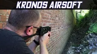 ASG MP9 A3 Gas Blowback Airsoft SMG - on the range