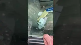 Slim Jim Unlocking a Lincoln Town Car #automobile #lincoln #locksmith #locksport