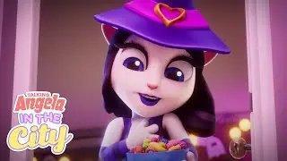 🎃🍬🕷️Halloween at Angela’s House! 🎃🍬🕷️ Talking Angela: In the City (Special)