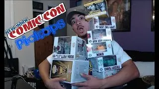 OMG 2017 NYCC Pickups! POPS! FREE STUFF! COMICS! MORE!