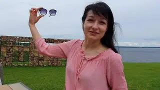 Солнцезащитные очки Avon, блузка из вискозы