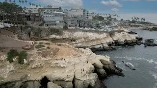La Jolla Caves Drone DJI 3 Mini Pro