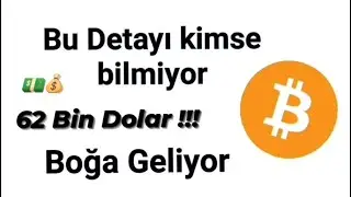 BİTCOİNDE HEDEF 62 BİN DOLAR - MEGA BOĞA RESMEN BASLADI !!