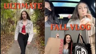 ULTIMATE FALL VLOG | Michaela Hughes