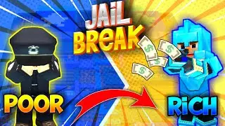 How to become  Rich Cop in Jail Break | Blockman Go | Jail Break