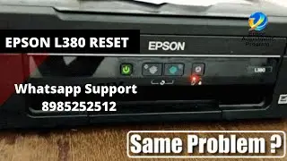 Epson L380 Resetter | 2 Red lights one by one Blinking [January 2024]
