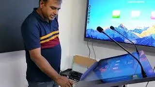 How To Use Digital Podium 27 Inch TouchScreen Android14 with Interactive Panel & Active Led VideoWal