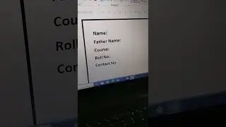 ms word trick and tips 2024 latest | auto line create #shorts #shortsvideo #trending
