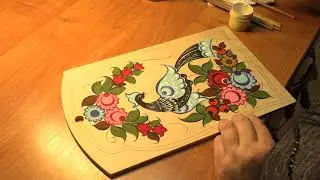 Мастер-класс "Роспись комплекта Лето" 3ч (А.Борисова)