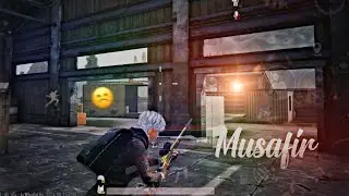 Musafir - Slowed Reverb🌹| Atif Aslam Pubg Velocity Montage