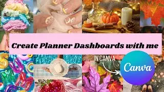 DIY Planner Dashboard in Canva| Hobonichi Cousin #hobonichiplanner