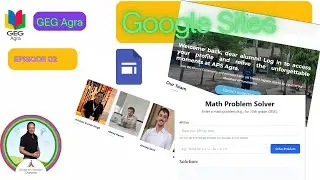Google sites | Insert images | Text | Folders of Google Drive | Ep-02