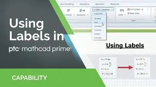 Using Labels in Mathcad Prime