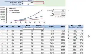 401(k)Matching Calculator