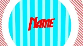 Free Blender Intro template // 2D Motion