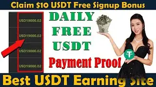 How to Earn Money Online 2022 | Free USDT Earning Site | invest