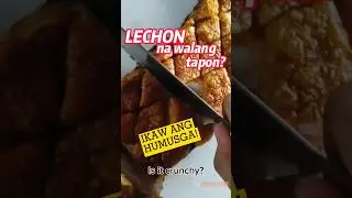 Walang tapon na Lechon? Pati box pwede kainin?