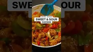 The best Sweet & Sour Chicken Recipe ONLY 216 Calories! 