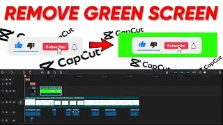 How to remove green screen background in CapCut (MAC & Windows)