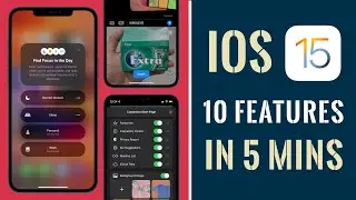 Top 10 iOS 15 Features || Best iOS 15 Features || iOS 15 Tips and Tricks