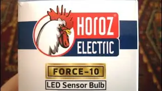 Led лампа Horoz Electric с датчиком движения
